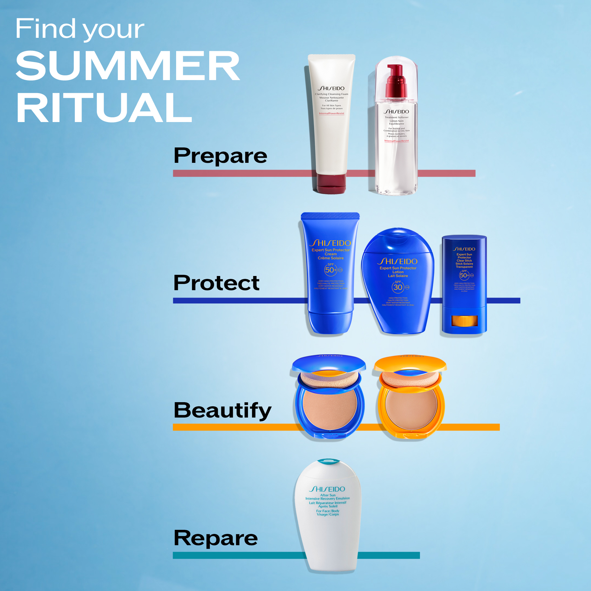 UV Protective Compact Foundation SPF30 Refill - SHISEIDO SUN, Refills